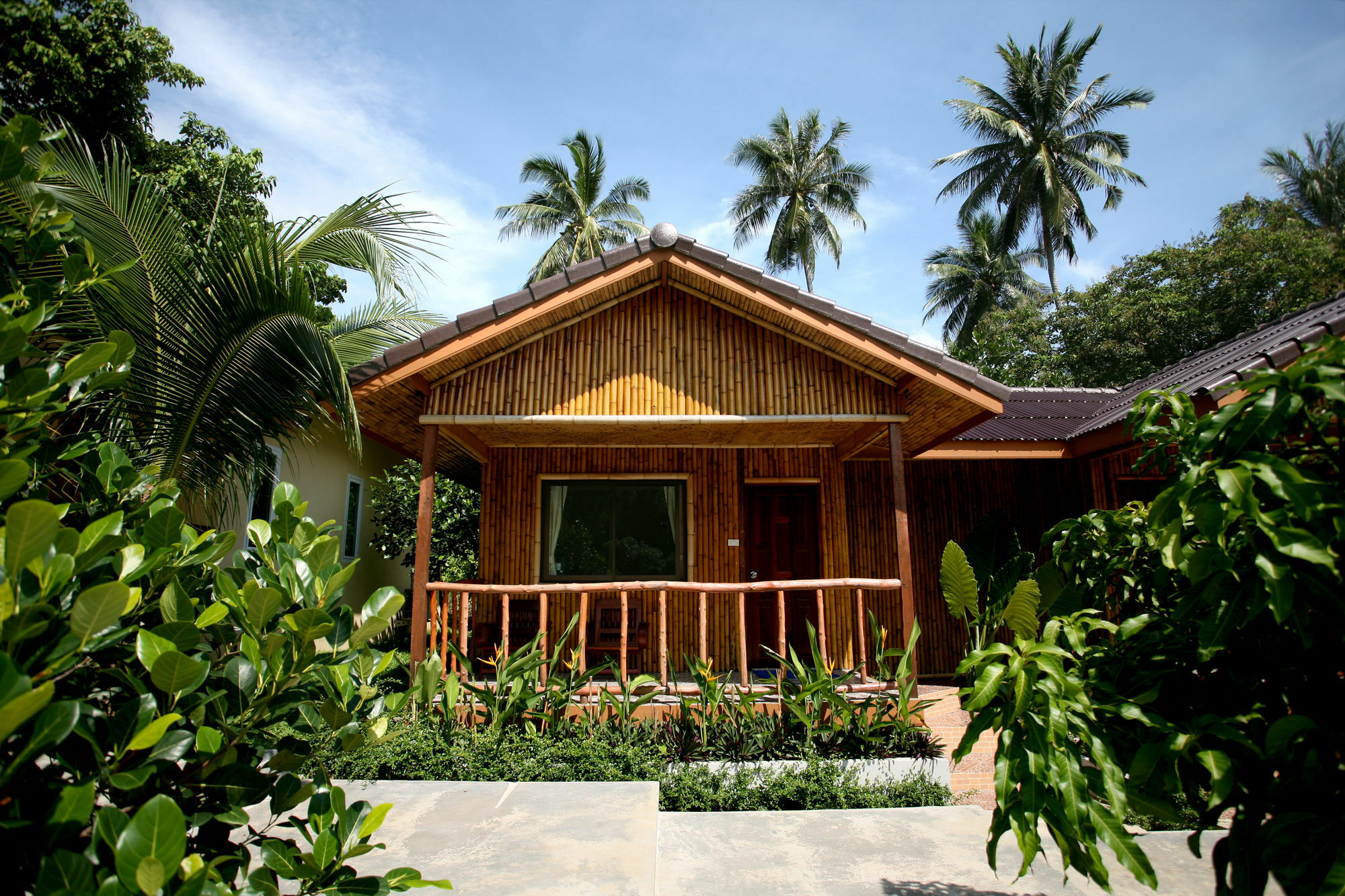 The Fisherman'S Chalet Natien Beach  Luaran gambar